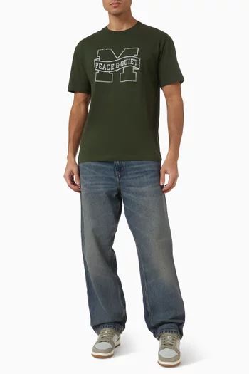 Banner T-shirt in Cotton