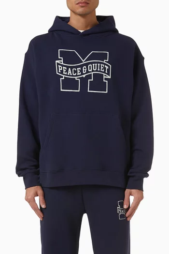 Banner Hoodie in Cotton