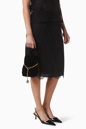 حقيبة بيتيت ساك نوار ميني مخمل