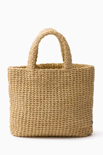 Small Tote Bag in Crochet