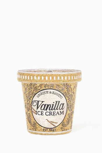 Ice Cream Pint Clutch Bag