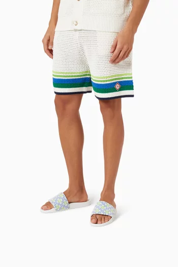 Monogram Pool Slides