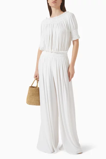 بودي سوت بأكتاف مكشوفة بوليستر وليكرا