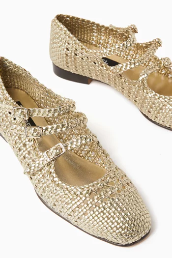 Ariana Crochet Ballet Flats