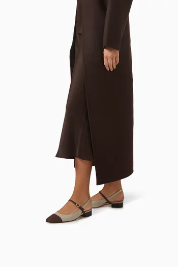 Oceano 20 Slingback Pumps in Canvas