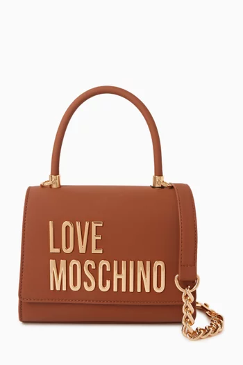 Bold Love Top-handle Bag in Faux Leather
