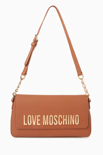 Bold Love Shoulder Bag in Faux Leather