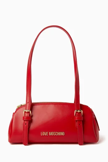 Smart Daily Shoulder Bag in Faux Leather