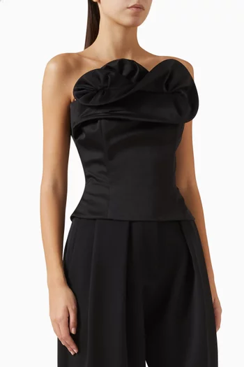 مشد بتصميم منحوت حرير وصوف