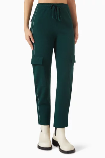Ankle Pocket Cargo Pants in Cashmere
