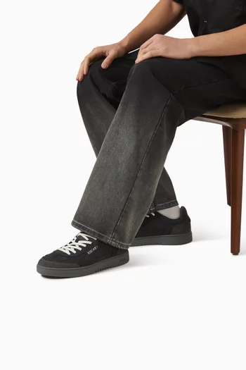 Dice T-toe Sneakers in Nubuck & Suede