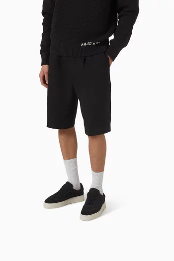 Orbit Embroidery Sneakers in Suede