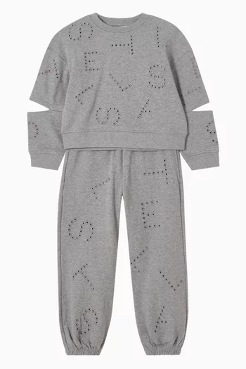 Logo Sweatpants in Cotton