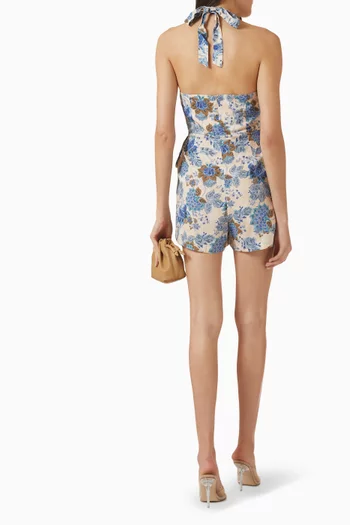 أوفرول زينا بحمالة حول الرقبة