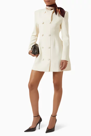 Button-up Mini Dress