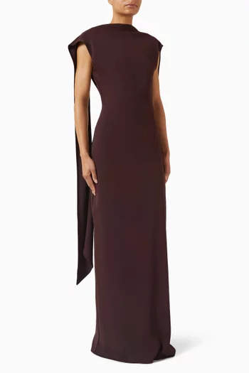 Drape Maxi Dress