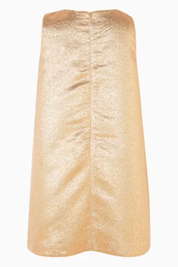 فستان قصير مزين بقلب