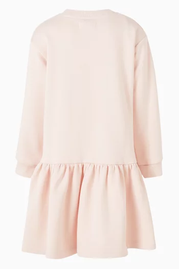 فستان بنمط سويت شيرت 