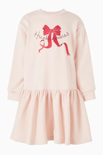 فستان بنمط سويت شيرت 