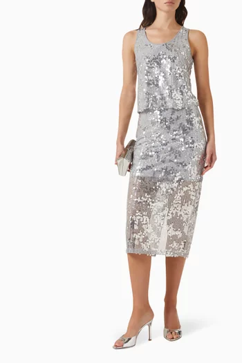 Sequin-embellished Top