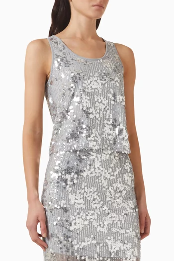 Sequin-embellished Top