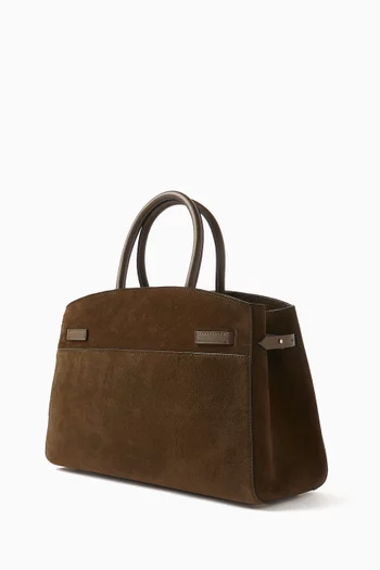 The Mini Hudson Tote Bag in Suede