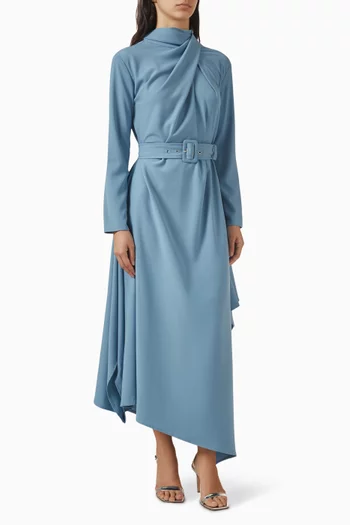 Eliza Belted Maxi Dress