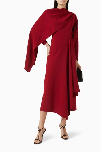 Dayna Scarf Midi Dress