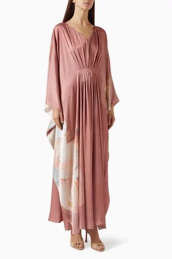 Printed Farasha in Silk