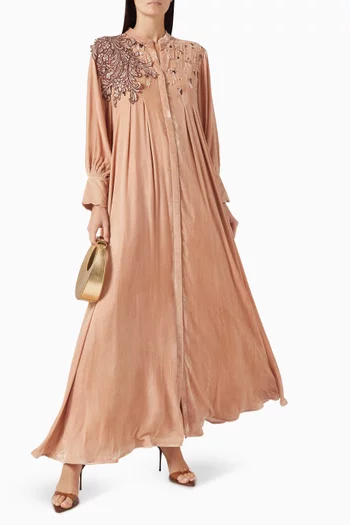 فستان ثالورا طويل مخمل