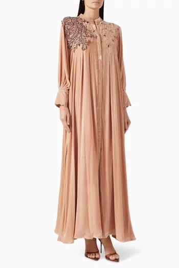 فستان ثالورا طويل مخمل