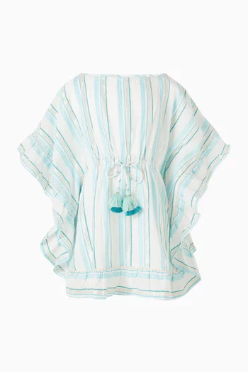 Bahia Lurex Striped Kaftan
