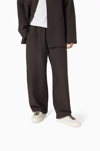 H-Stripes Sneakers in Leather