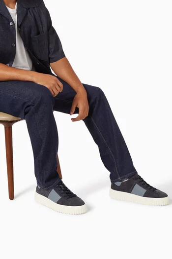 H-Stripes Sneakers in Suede