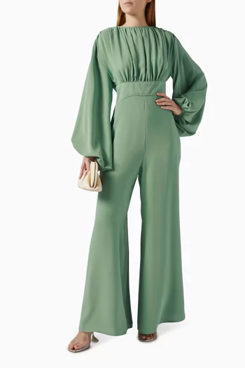 Courtny Gathered Jumpsuit