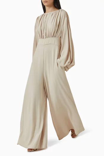 Courtny Gathered Jumpsuit