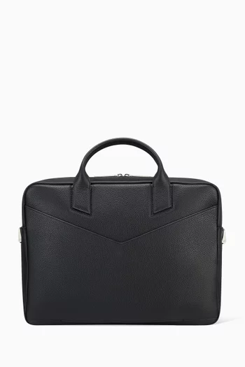 Neo Capsule Document Holder in Leather