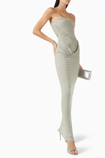 فستان جورجونيا بكشكش