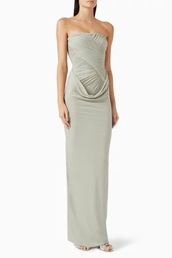 فستان جورجونيا بكشكش