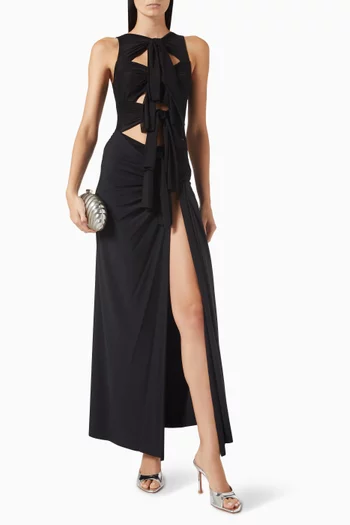 Nebbia Cut-out One-piece Swimsuit