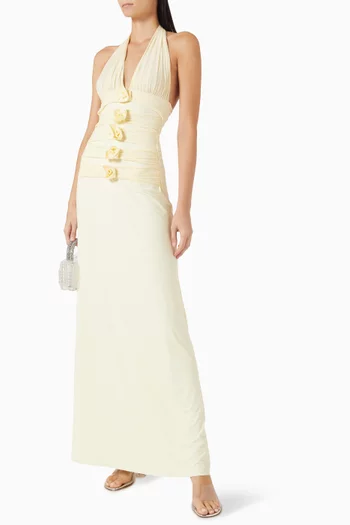 فستان فيلاديغو بفتحة في الخلف