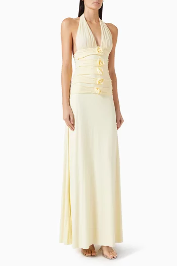 فستان فيلاديغو بفتحة في الخلف