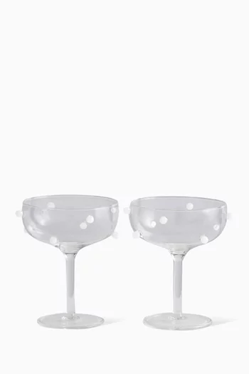 Pomponette Coupes, Set of 2