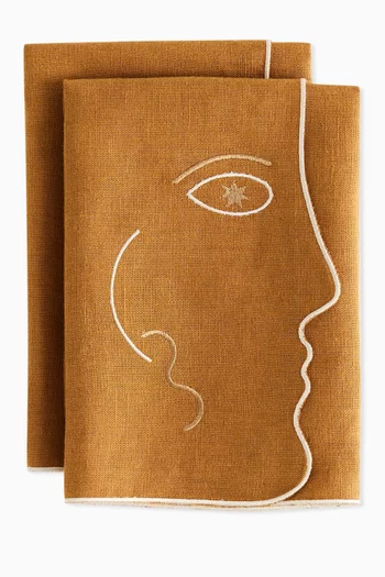 Tête à Tête Napkins, Set of 2