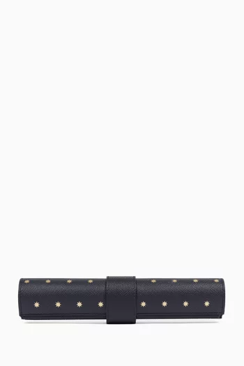 Backgammon Set in Panama Leather