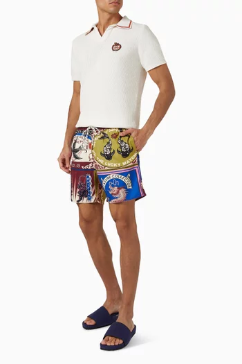 Joe Matches Swim Trunks