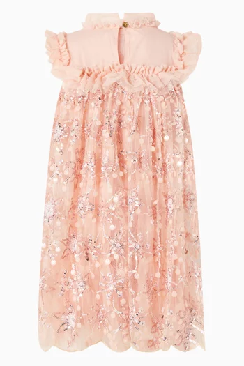 فستان دومينيك مطرز بالترتر