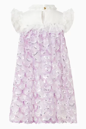 فستان دومينيك مطرز بالترتر