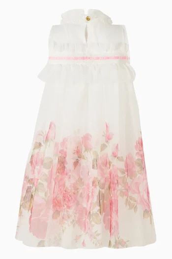 Mindi Floral Dress in Tulle