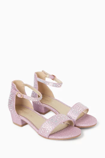 صندل أثينا مرصع بالكريستال